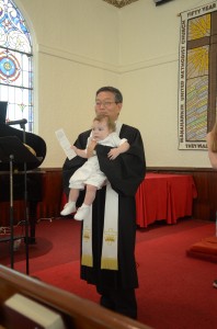 Rev. Choi Baptism